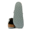 Birkenstock Boston Suede Graue Clogs