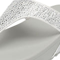 FitFlop Lulu Crystal Mix Damen Silber Sandalen