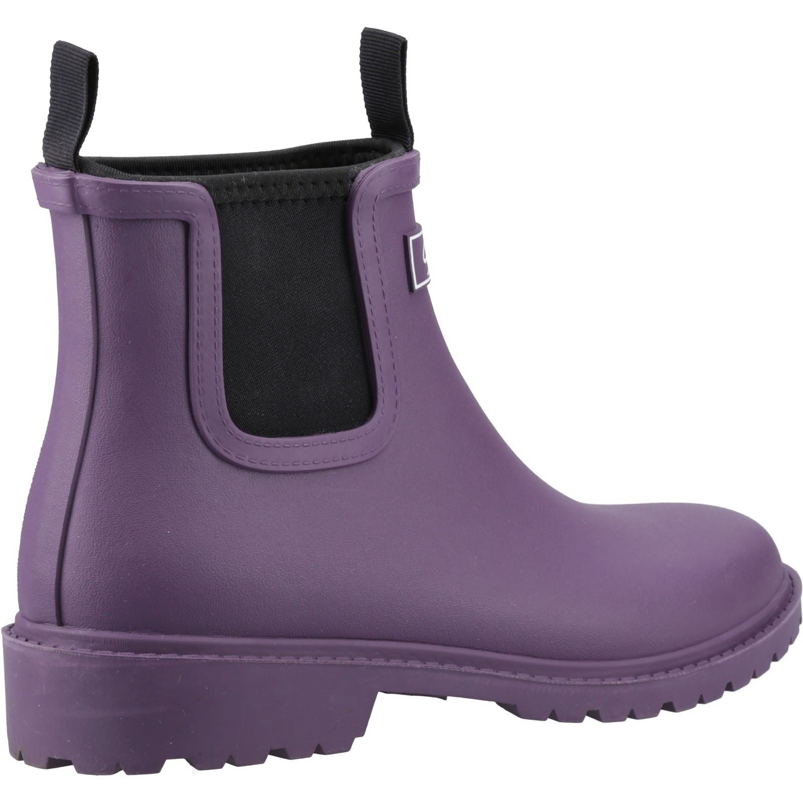 Cotswold Barton TPR+Neopren Damen lila Gummistiefel