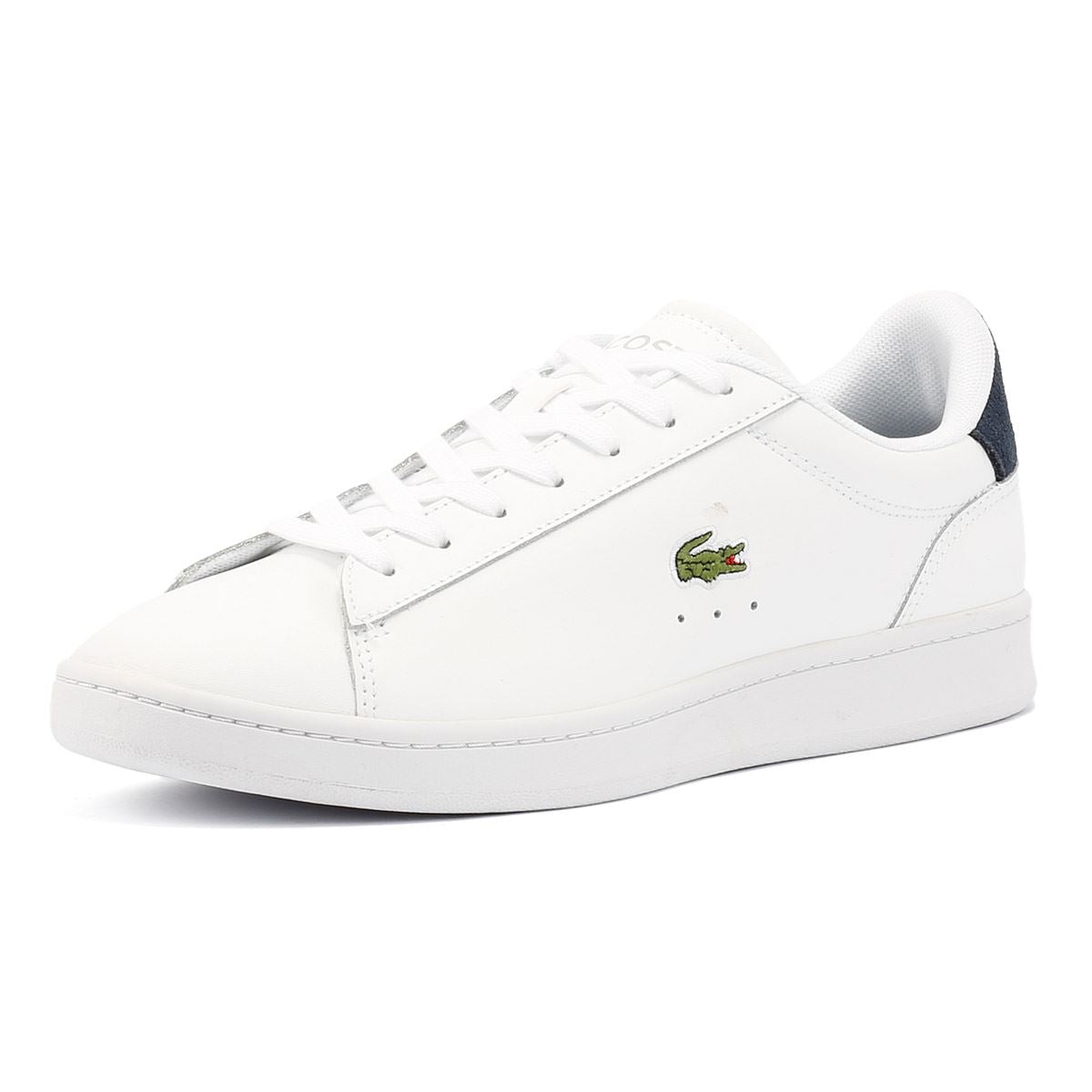Lacoste Carnaby Weiße Ledersneaker Für Herren