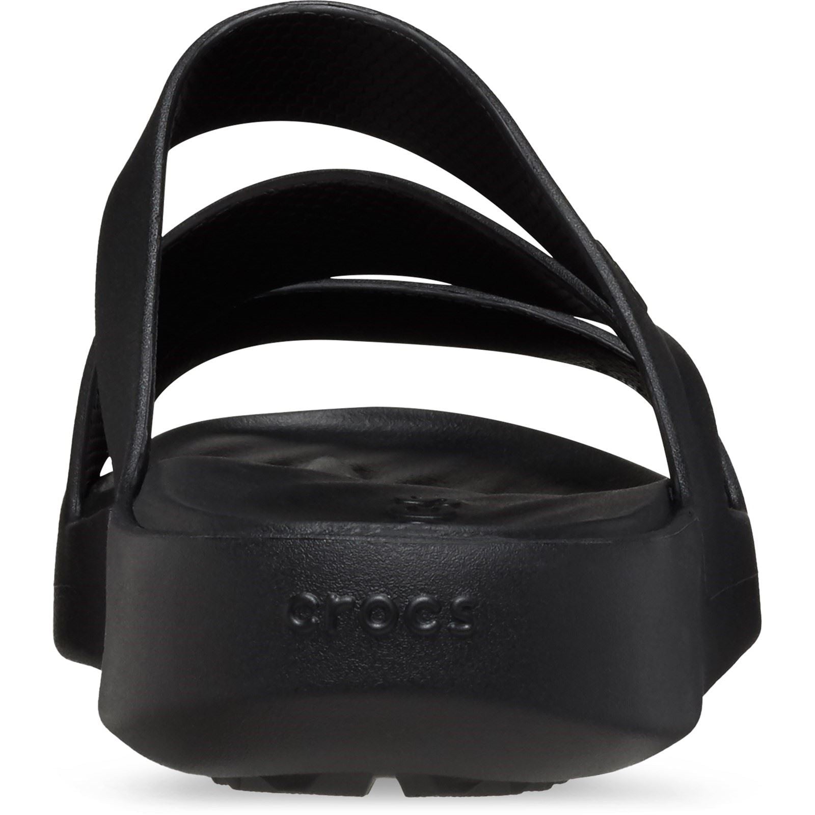 Crocs Getaway Strappy Damen Sandalen Aus Thermoplastischem Material In Schwarz