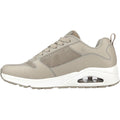 Skechers Uno Sol Synthetische Herren-Taupe-Sneaker
