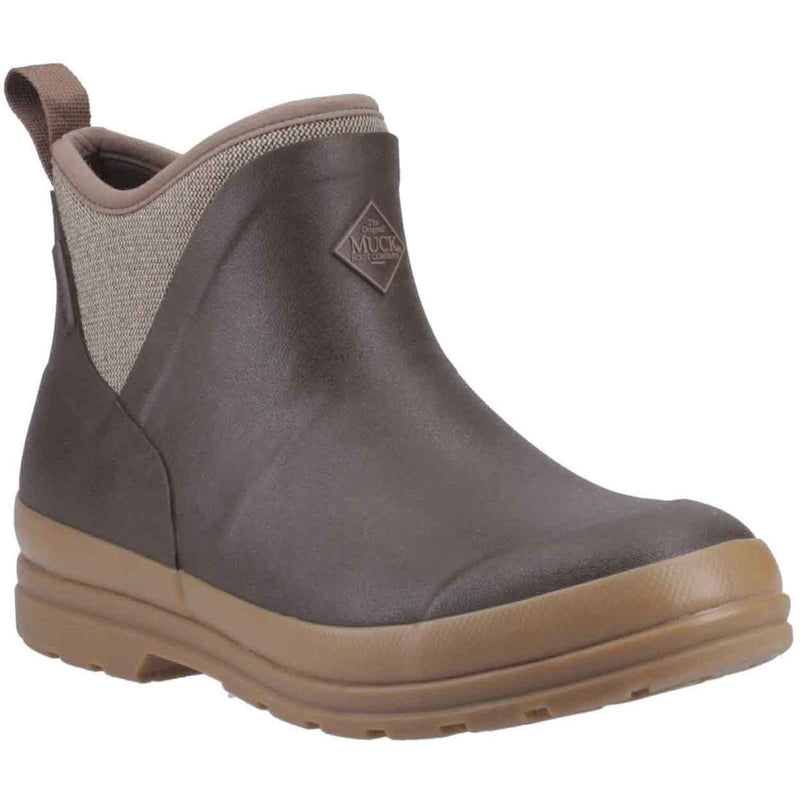 Muck Boots Originals Damen Gummistiefel in Braun/Hahnentrittmuster