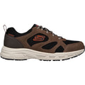Skechers Oak Canyon Sunfair Leder Herren Wanderstiefel In Braun/Schwarz