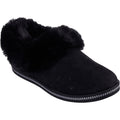 Skechers Cozy Campfire Winter Nights Damen Hausschuhe Aus Polyester In Schwarz