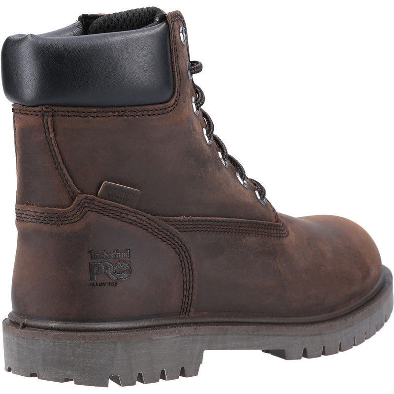 Timberland Pro Ikonische Braune Leder Sicherheitsstiefel