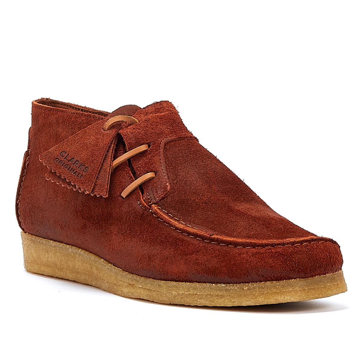 Clarks Lugger Herrenstiefel In Rostoptik