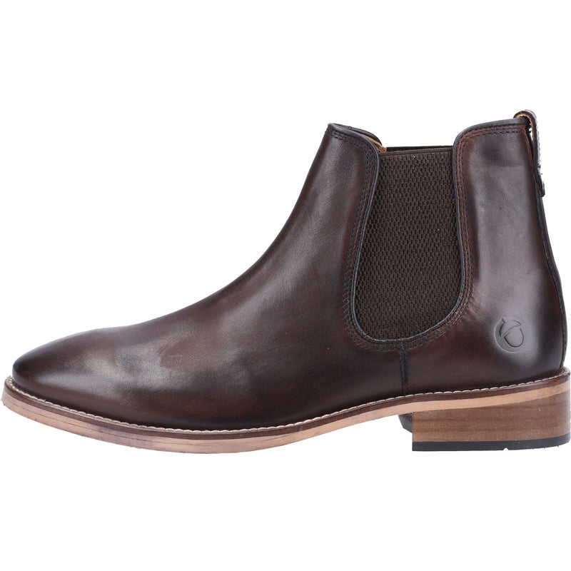 Cotswold Corsham Leder Herren Dunkelbraune Stiefel