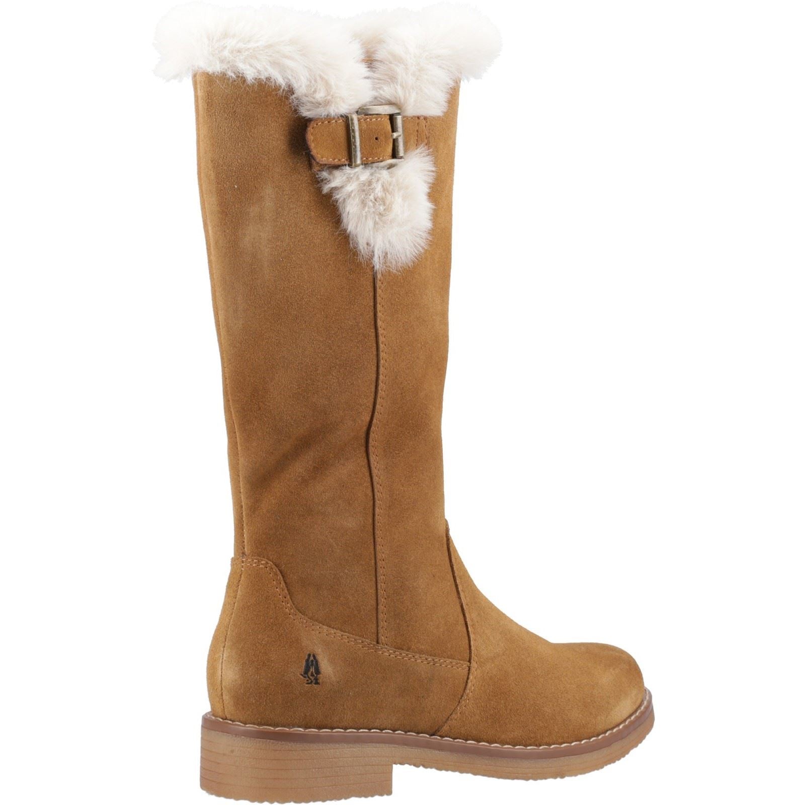 Hush Puppies Millie Wildleder Damen Tan Stiefel