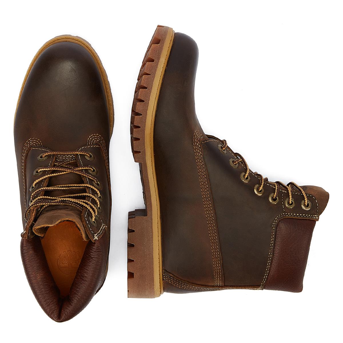 Timberland 6-Zoll-Premium-Vintage-Leder Herren-Stiefel, Braun