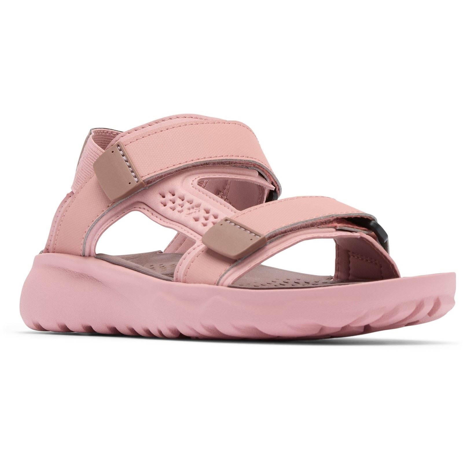 Columbia Peakfreak Roam Sandal Polyester Damen Radiergummi Rosa/Mocha Sandalen