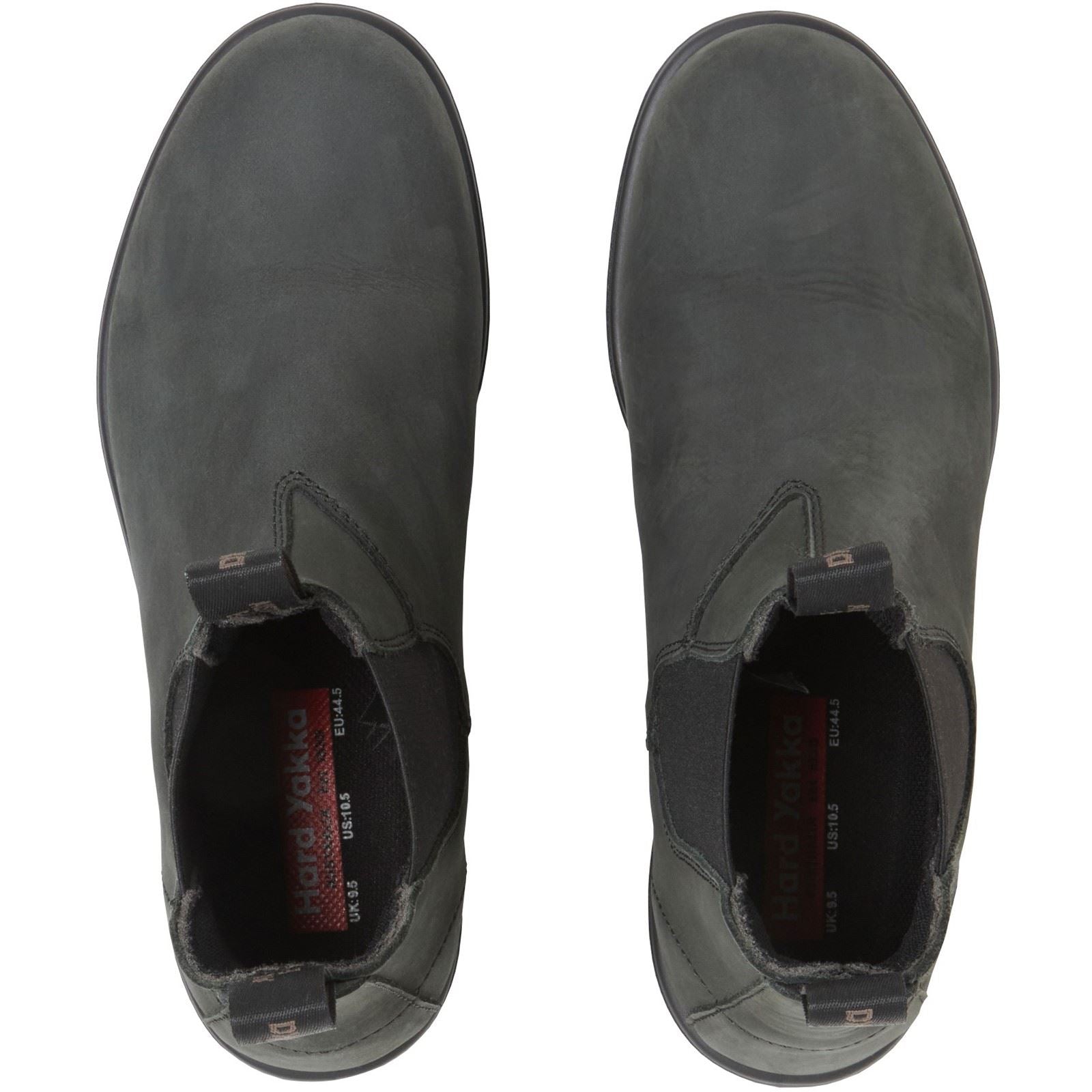Hard Yakka Brunswick Leder Herren Charcoal Nubuk Stiefel
