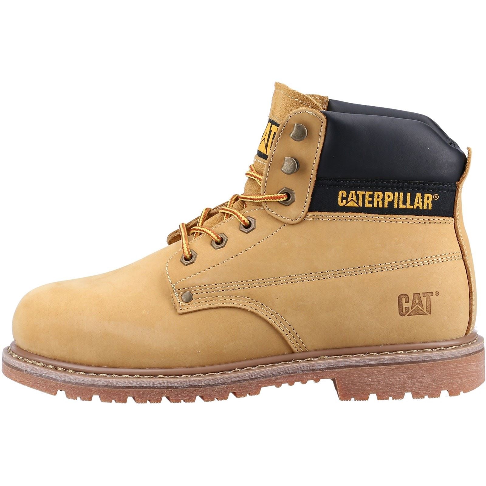 Caterpillar Powerplant S3 Nubuck Honey Sicherheitsstiefel