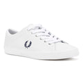 Fred Perry Baseline Leder Herren Weiße Sneakers