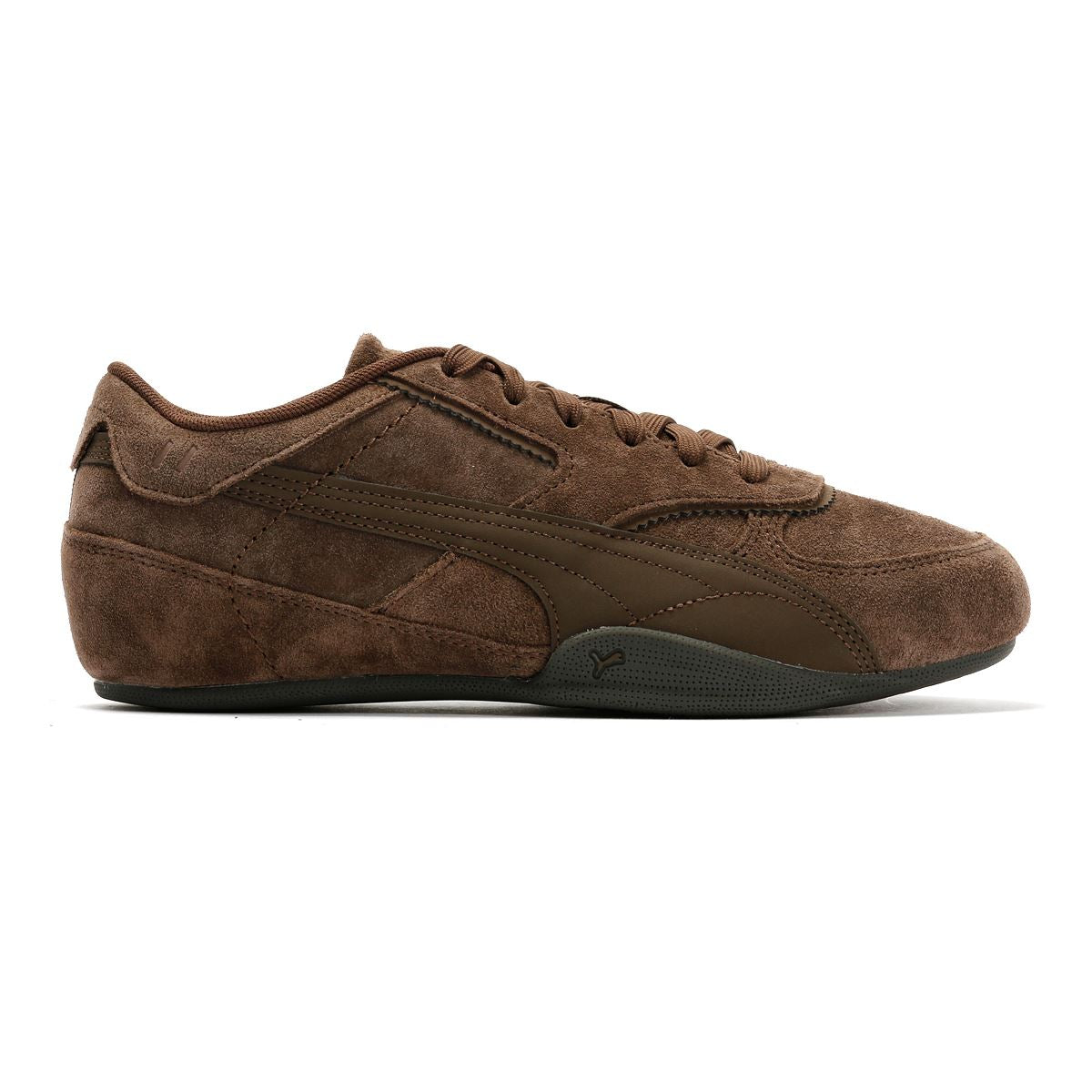 Puma Bella Mina Wildleder Frauen Braun Sneaker