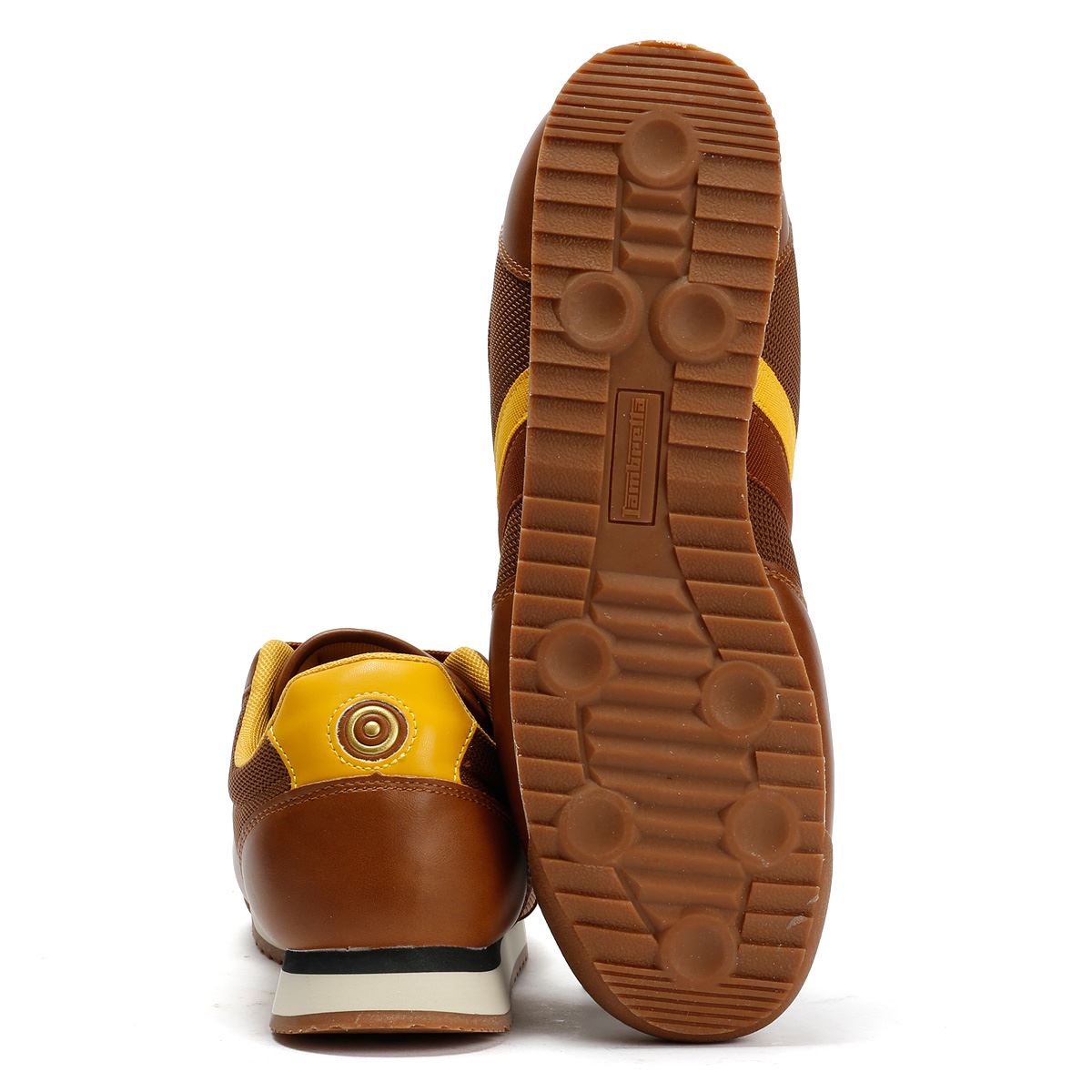 Lambretta Diego Herren Braune Sneakers