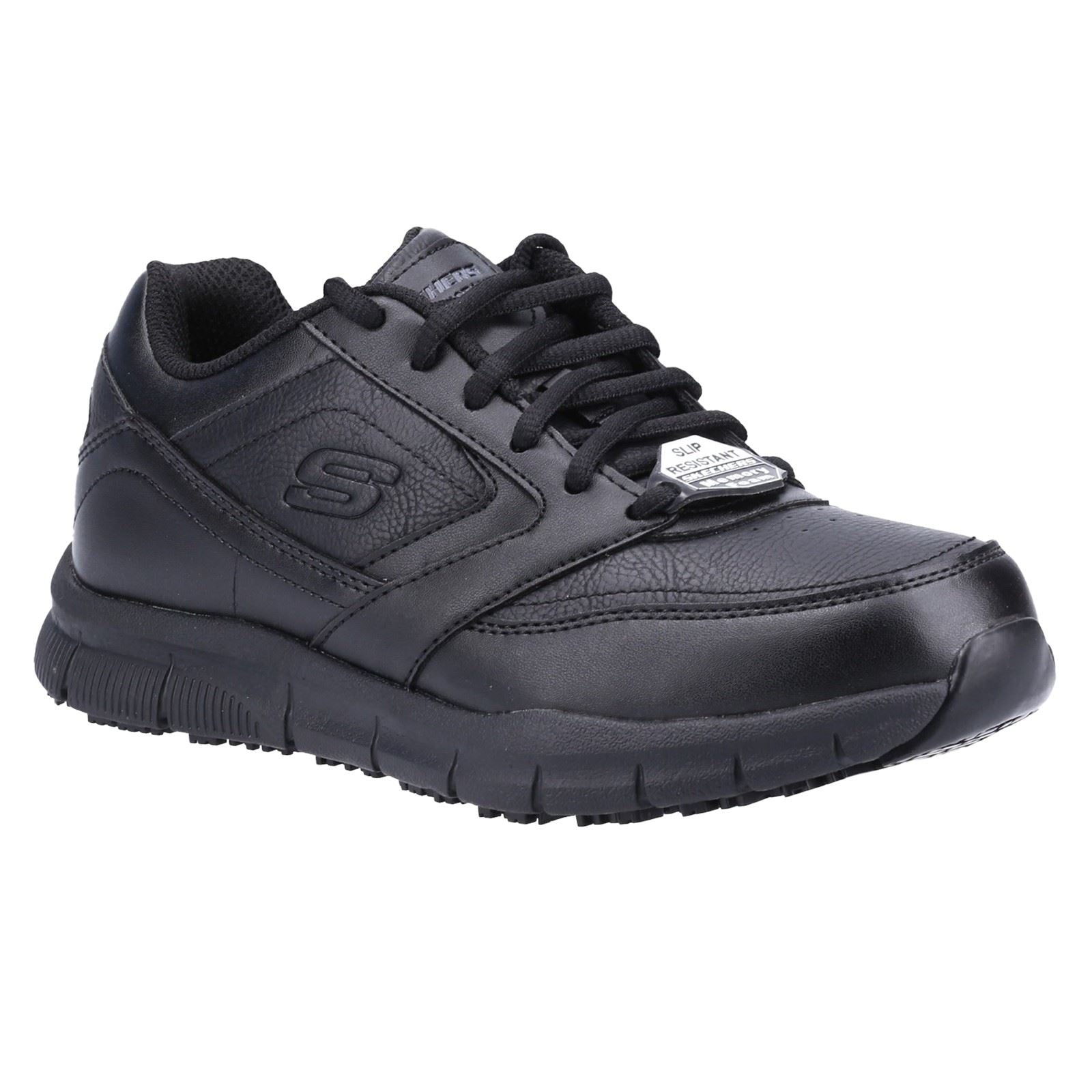 Skechers Workwear Nampa Wyola Damen Schwarze Sicherheitsschuhe