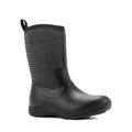 Muck Boots Arctic Weekend Damen Stiefel aus Gummi Schwarz/Kariert Winterstiefel bis zur Mitte der Wade