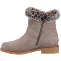 Hush Puppies Hannah Veloursleder Damen Stiefeletten In Taupe