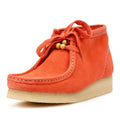 Clarks Originals Wallabee Wildleder Damen Stiefel In Orange