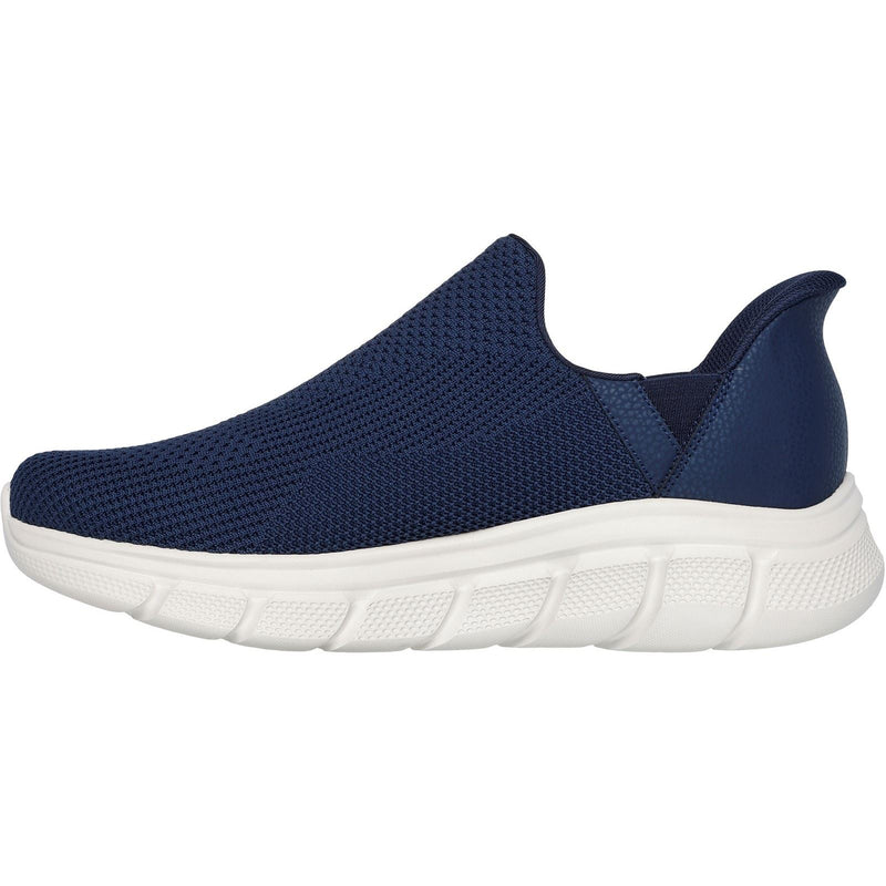 Skechers BOBS Sport B Flex Resilient Textile Herren Navy Sneakers