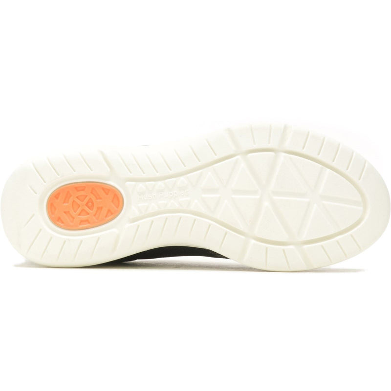 Hush Puppies Elevate Bungee Damen-Sneaker Aus Schwarzem Leder