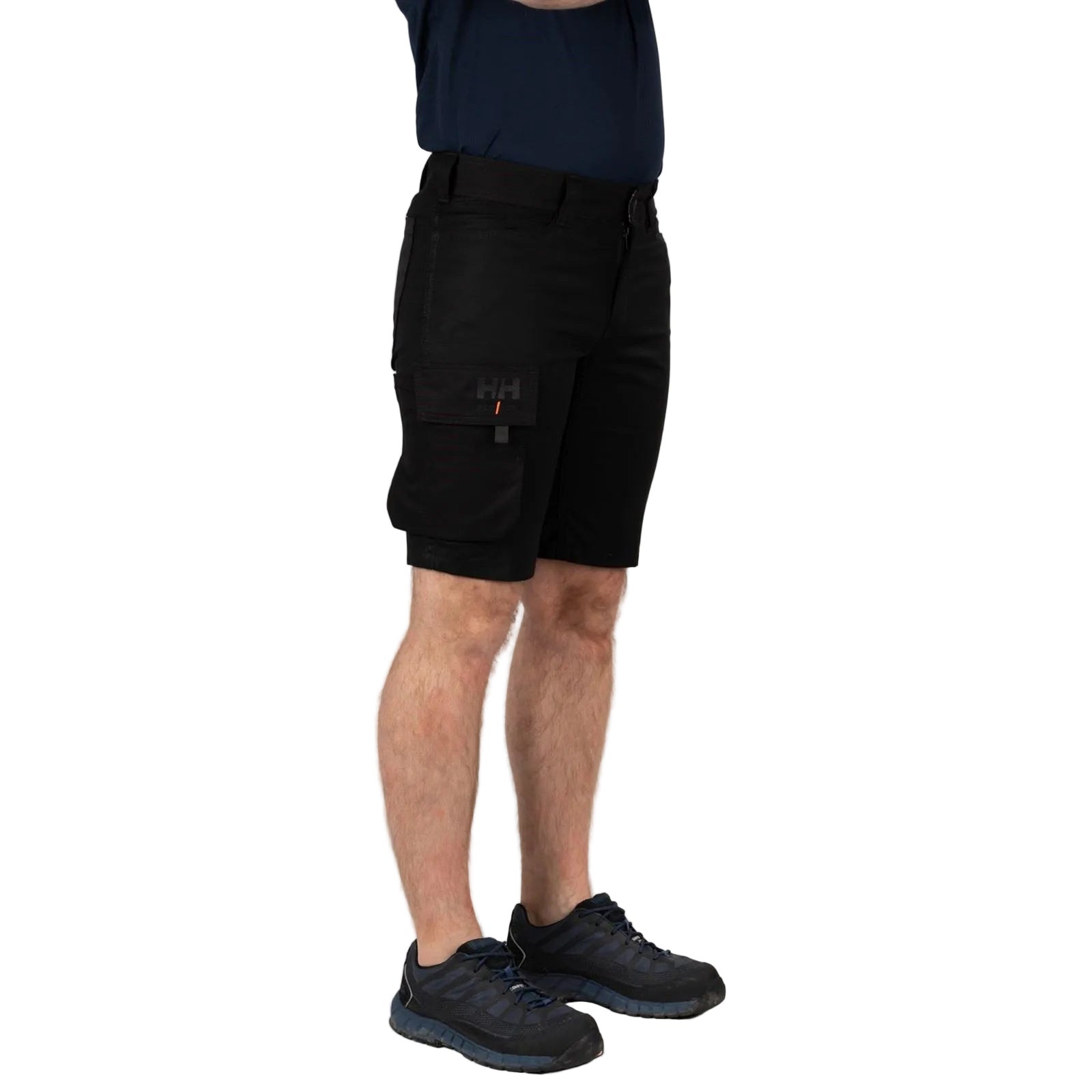 Helly Hansen Workwear Oxford Service Baumwoll Männer Schwarze Farbe Knie Lange Shorts