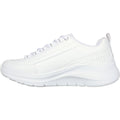 Skechers Arch Fit 2.0 - Star Bound Polyurethan-Sneaker Für Damen In Weiß/Silber
