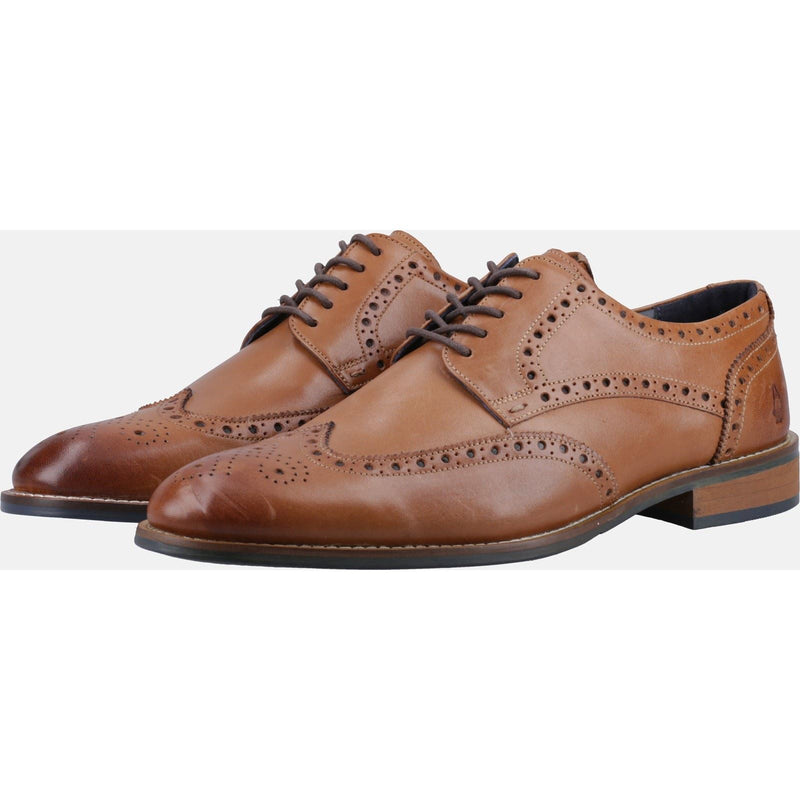 Hush Puppies Dustin Brogue Herren Brogues Schuhe Aus Braunem Leder