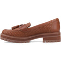 TOMS Cara Woven Damen Loafers in Bernsteinbraun