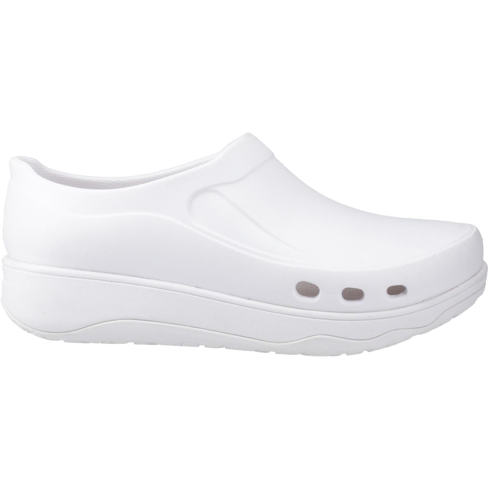 Fitflop Work High-Performance Professional Eva Damen Urban Weiße Clogs