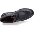 Sperry Authentic Original Lug Chukka Schwarze Farbe Herrenlederstiefel
