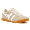 Gola Elan Damen Wildleder Turnschuhe In Beige