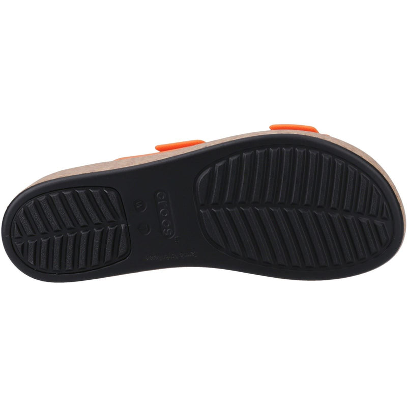 Crocs Brooklyn Buckle Damen Topaz Keilabsätze