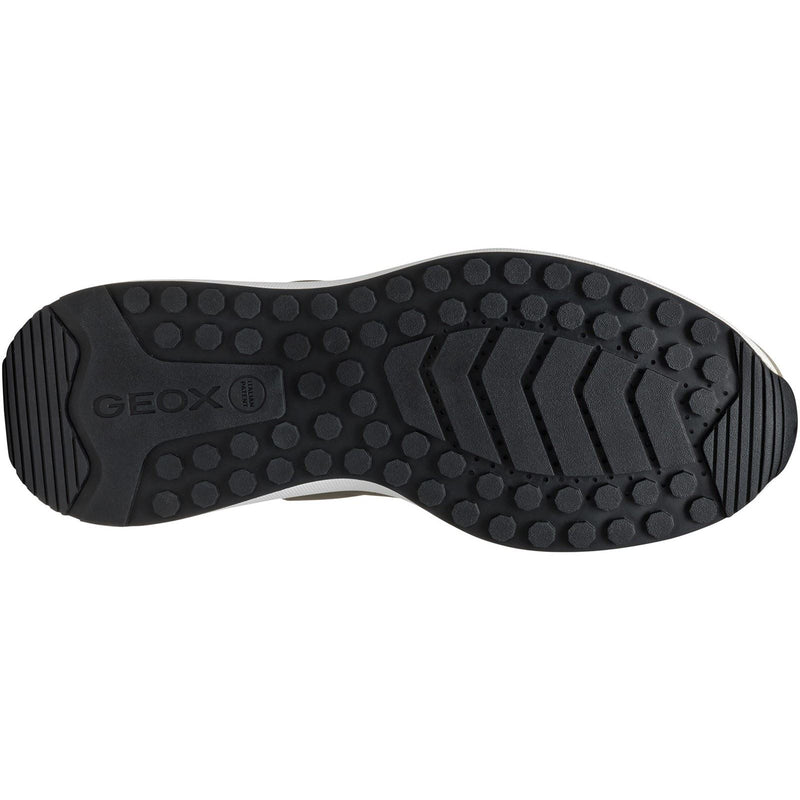 Geox U VOLPIANO Herren Sneaker Aus Leder In Salbei Leder