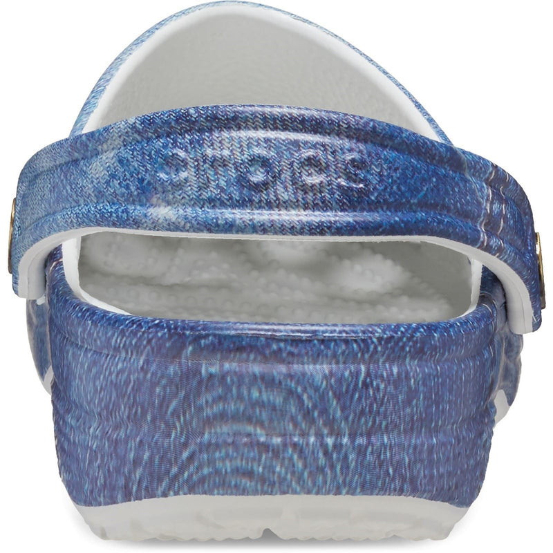 Crocs Classic Denim Thermoplastische Mondlicht Clogs