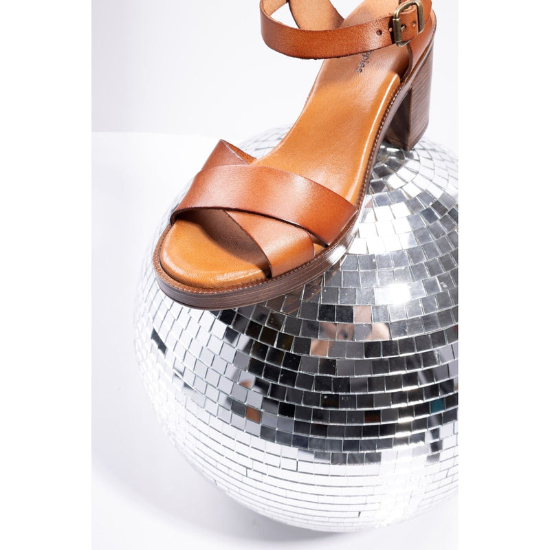 Hush Puppies Georgia Damen Sandalen Aus Leder In Tan