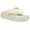 Crocs Getaway Platform Thermoplastische Damensandalen In Sandsteinoptik