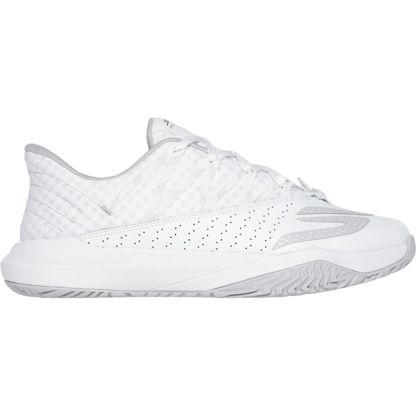 Skechers Performance Skechers Viper Court Rally Leder Herren Weiße Sneakers