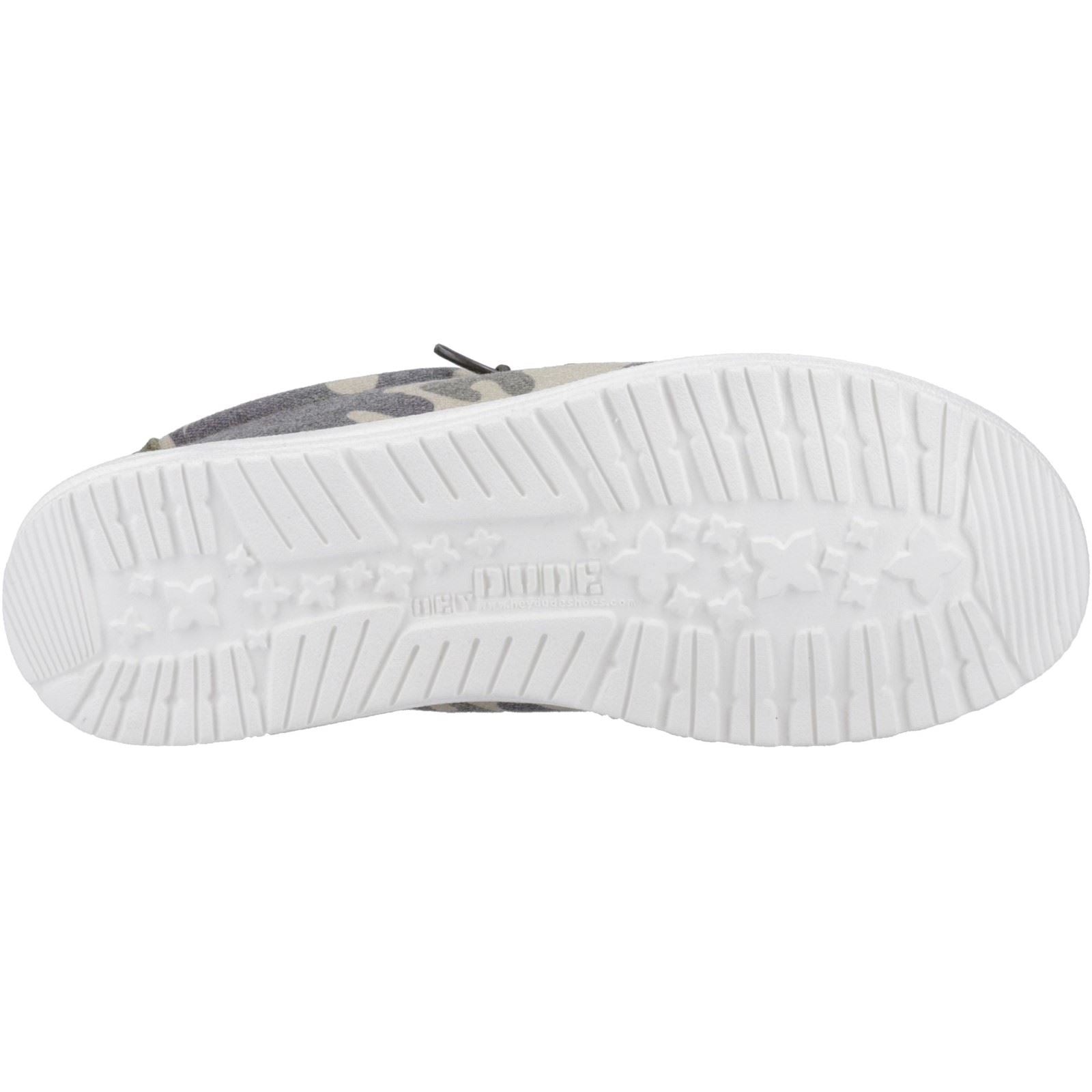 HEYDUDE Wally Washed Camo Herren-Camo-Bootsschuhe