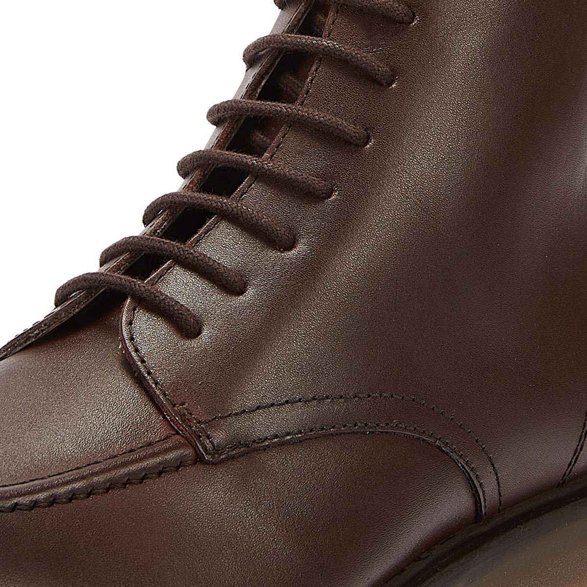H By Hudson Carlo Leder Herren Stiefel Braun