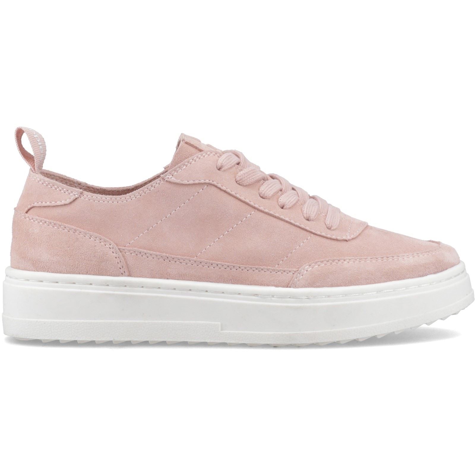 Hush Puppies Nesta Leder Damen Pink Sneakers