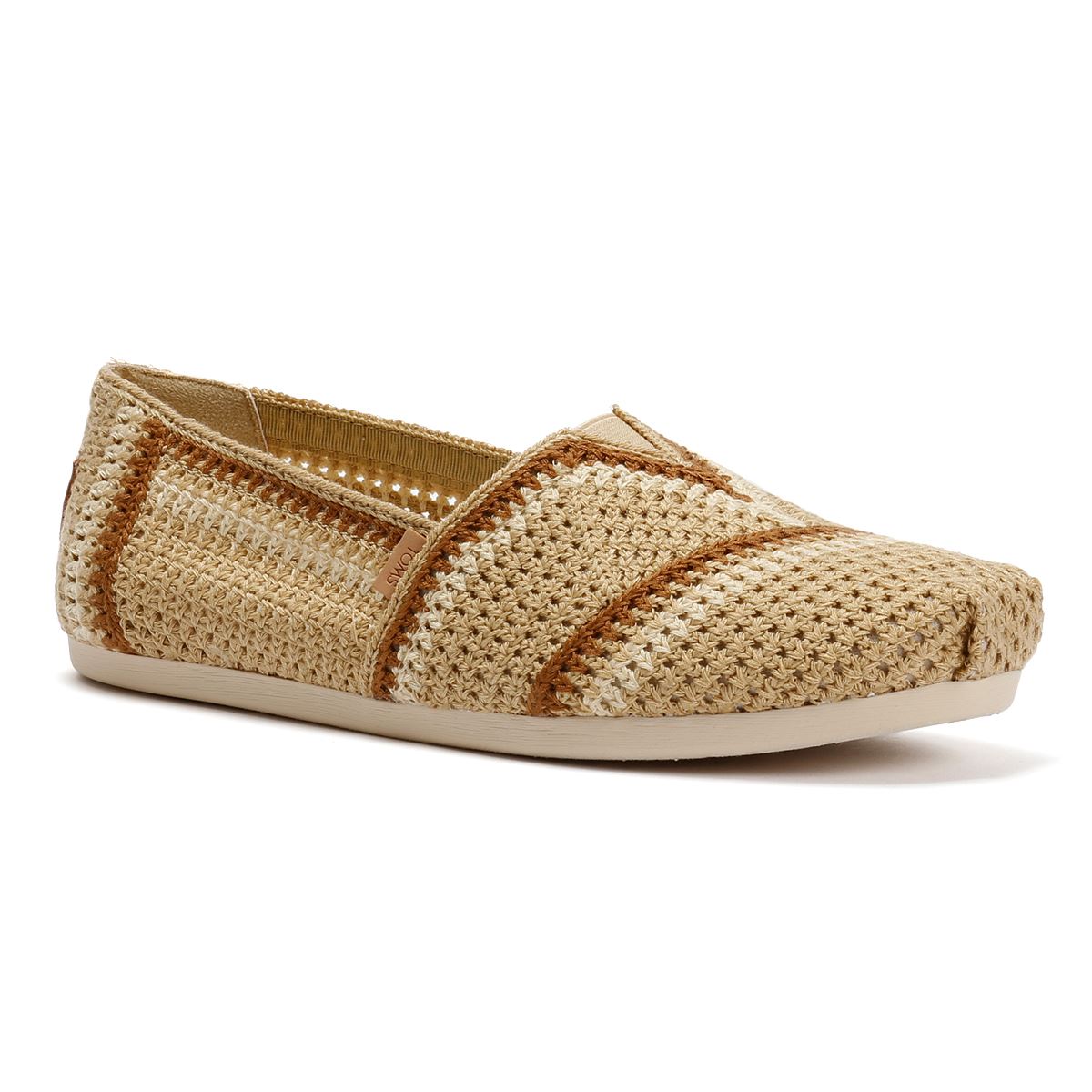 TOMS Alpargata Classic Baumwoll Espadrilles Für Frauen In Beige