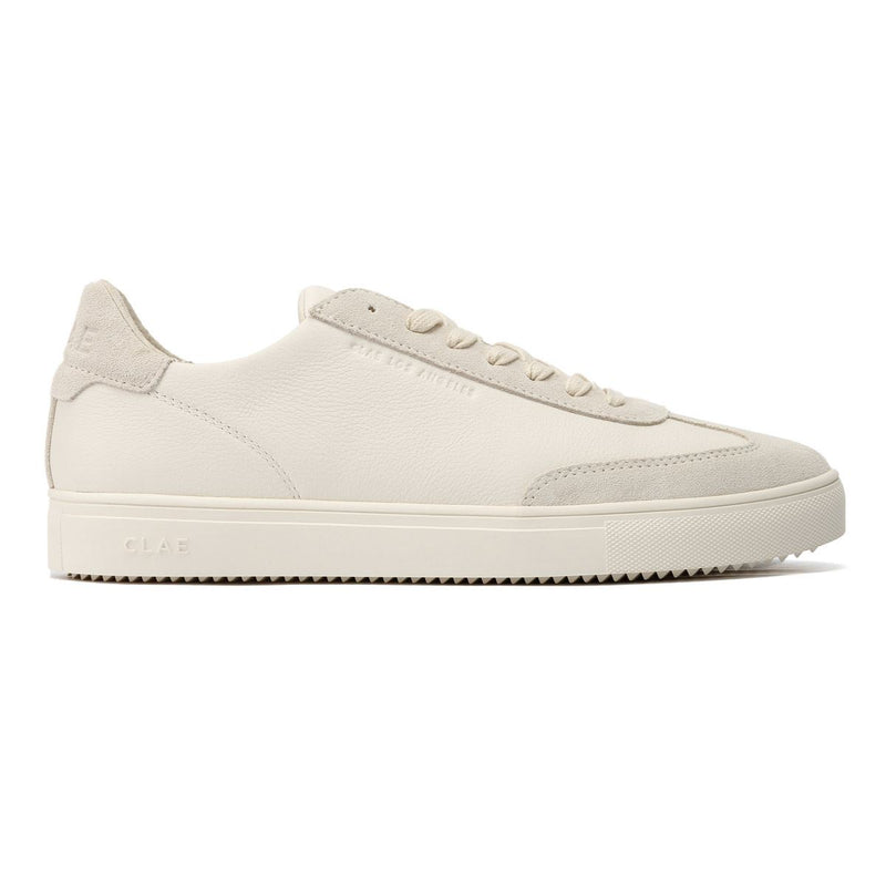 Clae Deane Leder Herren Weiße Sneakers