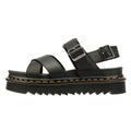 Dr. Martens Voss II Athena Damen Sandalen Aus Schwarzem Leder