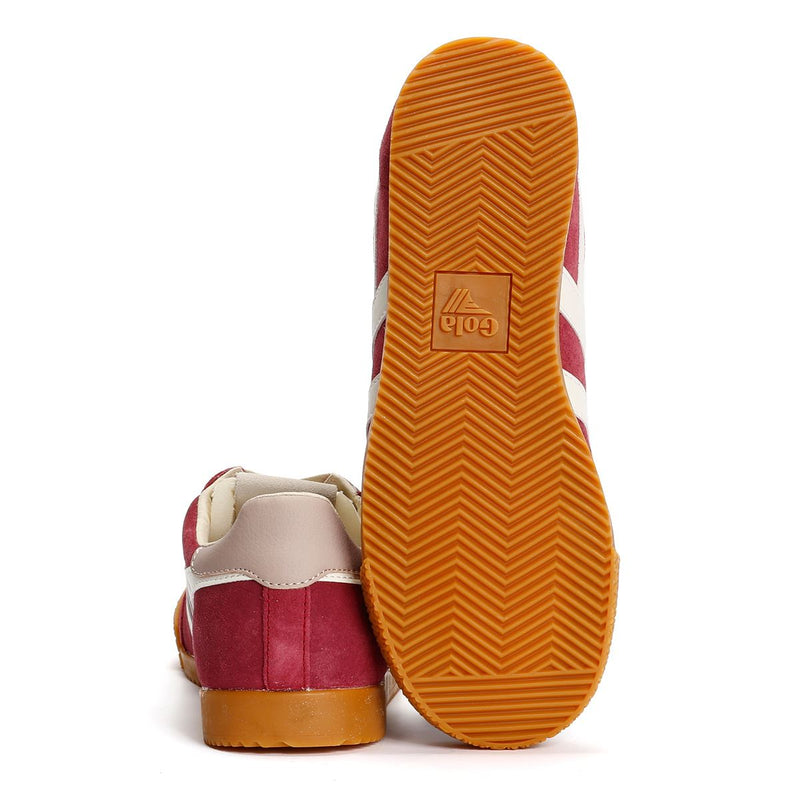 Gola Elan Damen Sneaker Aus Wildleder In Rot