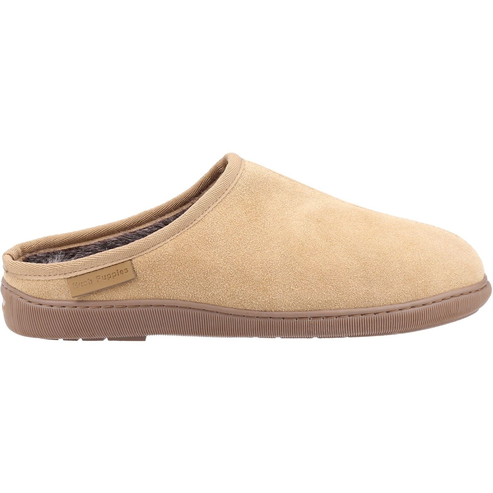 Hush Puppies Ashton Wildleder-Hausschuhe Für Herren In Beigefarben