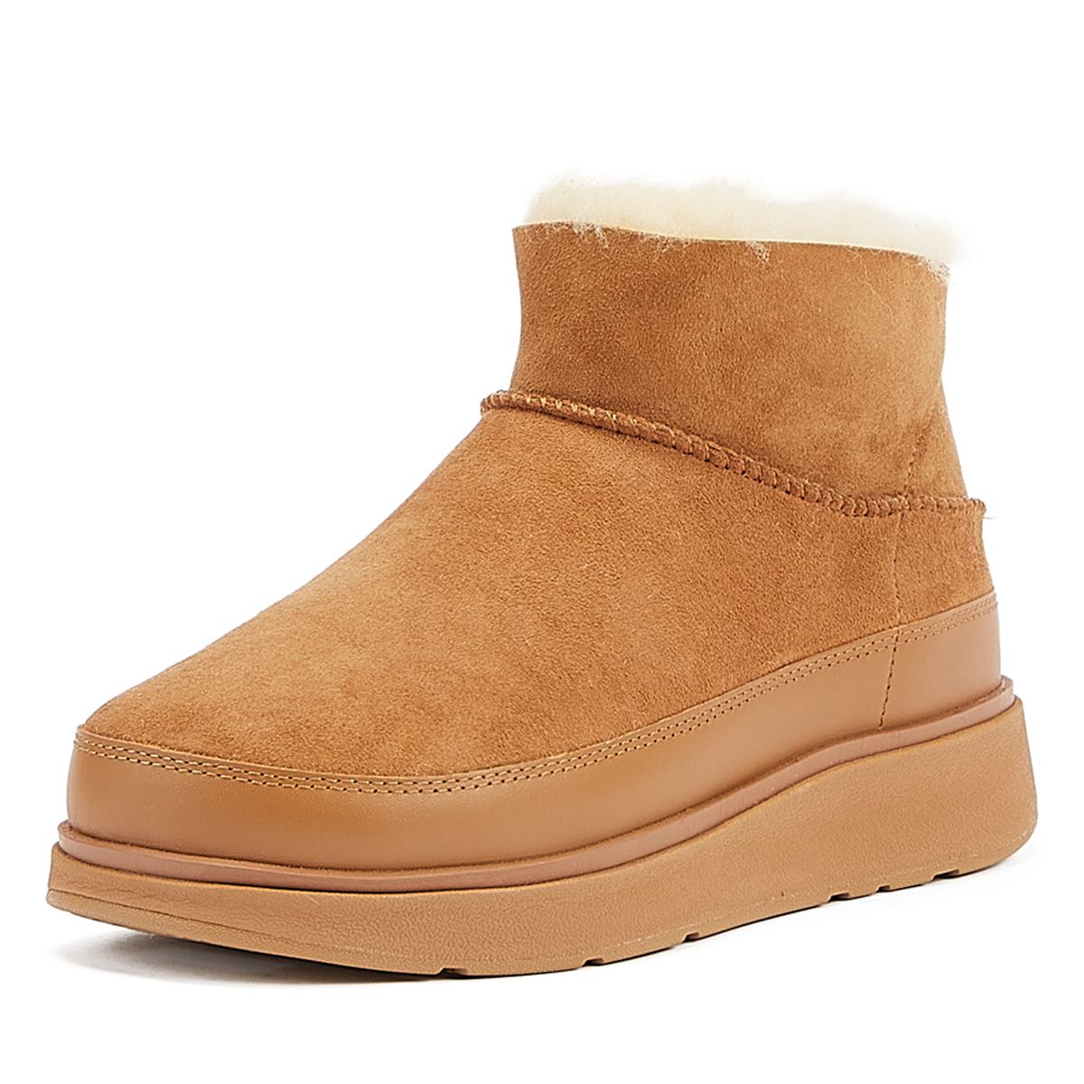 FitFlop Ultra Mini Damen Stiefeletten In Beige