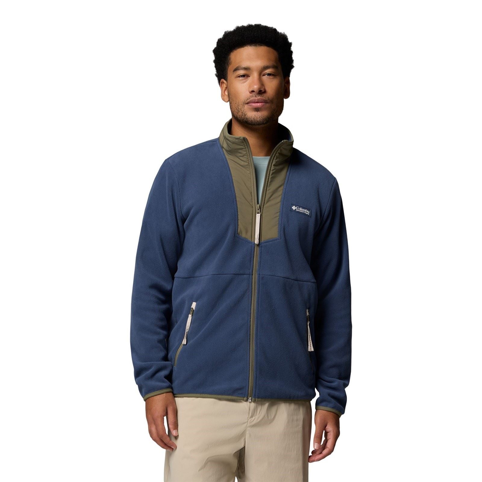Columbia Sequoia Grove Full Zip Herren Blaue Fleecejacke