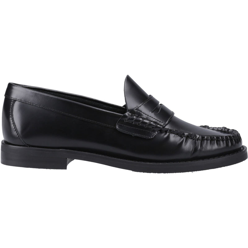 Dune Ginni Leder Damenschuhe Schwarz